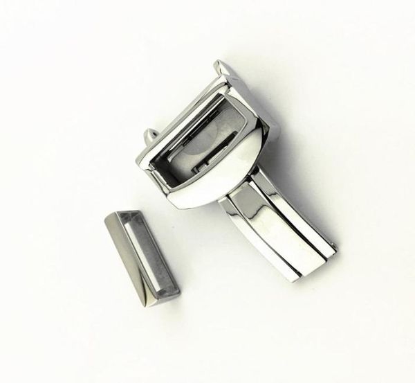 

new applicable iwc iwc portofino mesh buckle stainless steel watch buckle solid buckle strap accessories 20mm3423717, Black;brown