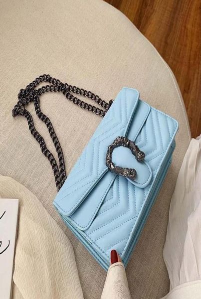 

women handbag street wave pattern womens chain bag elegant atmospheric pressure flower leather shoulder bags simple leathers messe5683225