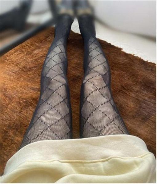 

designer classic letter circle point women dress tight night club pantyhose female slim stockings8817136, Black