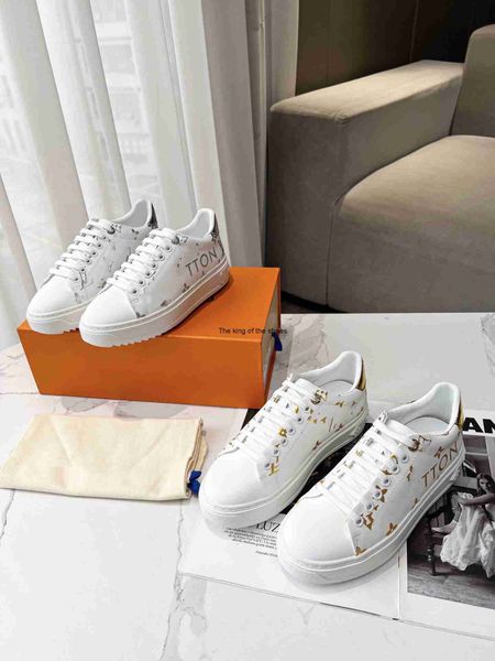 

time out sneakers women luxury designer shoes genuine leather sneaker, Black