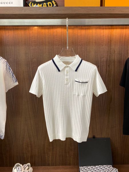 

dijia033# new mens stylist polo shirts luxury italy mens designer clothes short sleeve fashion mens summer t shirt, White;black