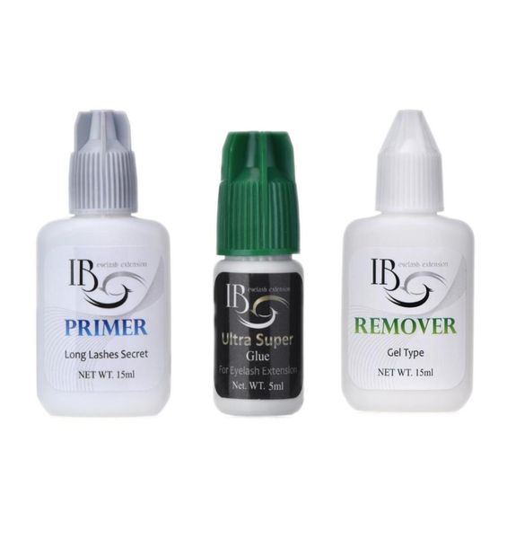 

professional eyelash extensions kit primer ultra super glue adhesive remover for individual eyelash from korea3720547
