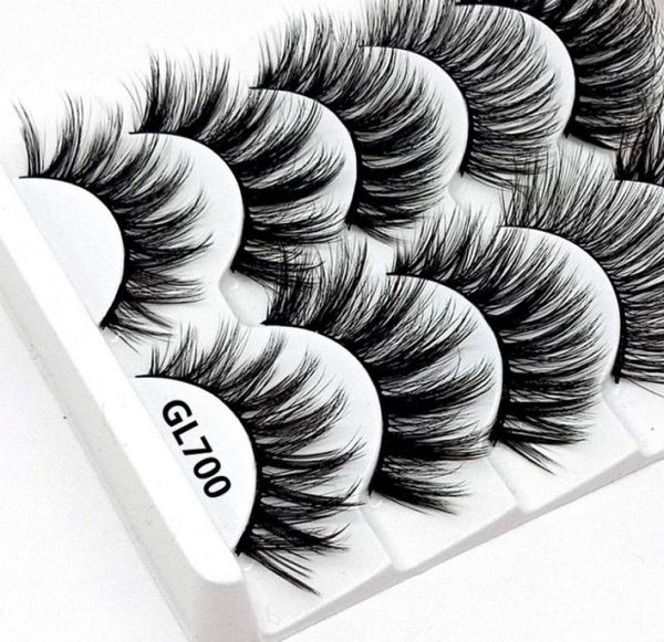 

150 pairs 3d mink lashes false eyelashes natural makeup eyelash extension long cross volume soft fake eye lashes winged faux cils4921232