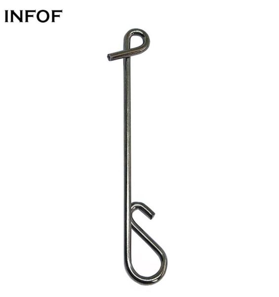 

infof brand 500pcslot f6015 fishing swivels snap braid knotless connectors fast winding snap fishing line wire connector fishing 8941944