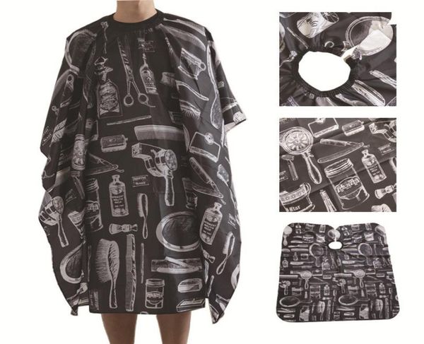 

salon hairdressing cape hairdresser hair cutting gown barber capes waterproof diy haircut hair cloth 6pcs3182407
