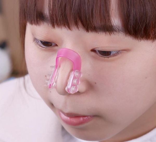 

100pcs soft silicone shape the nose straighten bridge of the nose equipment nose care beauty clip relax4969399