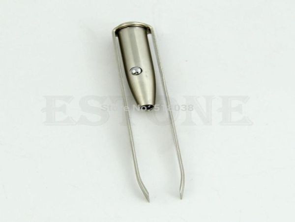 

wholed19 selling lady eyelash eyebrow hair removal tweezers remover make up tool with led light 7230774
