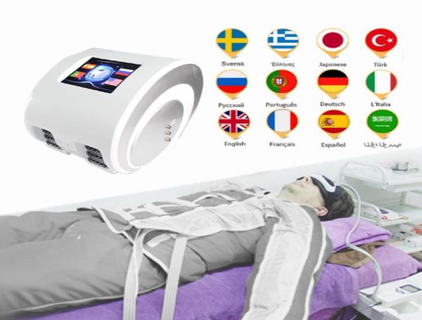 

professional full body massage air presoterapia far infrared 24 bags pressotherapy machine slimming suit lymphatic drainage equipm7185586