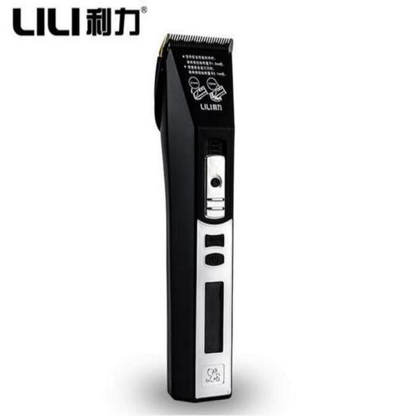 

lili l8 new professional electric hair trimmer rechargeable hair clipper haircut beard trimmer razor for men led display 2205336361