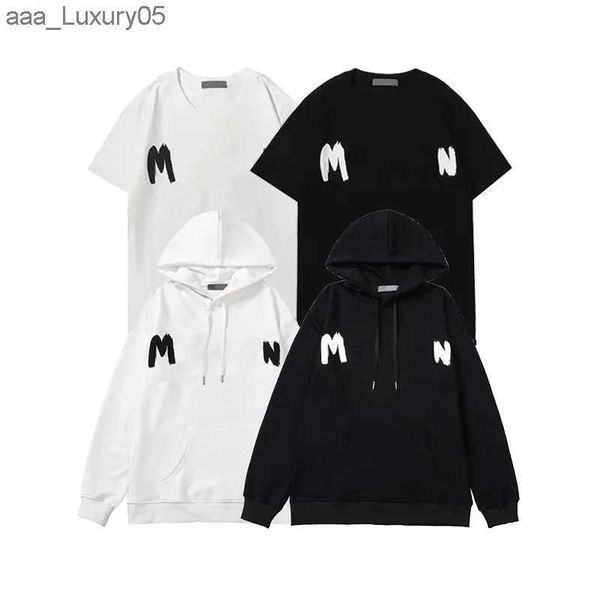 

mens t shirts letter print luxury hoodies designer fashion sweatshirts short sleeve pullover loose lovers clothin mc queens mcqueens alexan, White;black