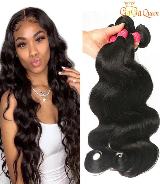 

peruvian virgin hair body wave unprocessed brazilian remy human hair extensions peruvian hair weaves9485103, Black