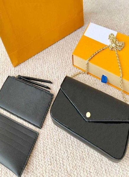 

fashion money clips luxury designer crossbody women handbag wallet card holder mini6649827, Black