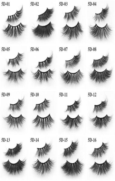 

25mm 5d thick mink eyelash 25mm lashes 3d faux mink hair false eyelashes thick long wispy fluffy eyelashes6174922