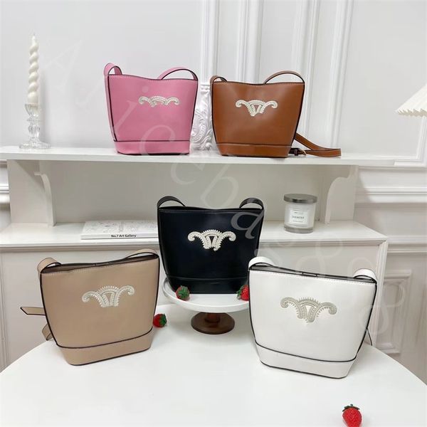 

cl brand drawstring girl shoulder handbags paris leather quality bags 5 color stock designer bags luxury professional fast ing