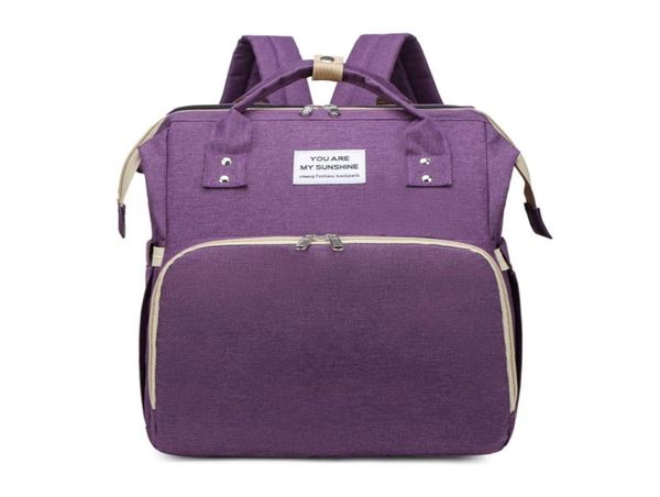 

crossborder new arrival mummy bag baby diaper bag folding bag portable large capacity handbag mummy backpack backpack back pack w5846456