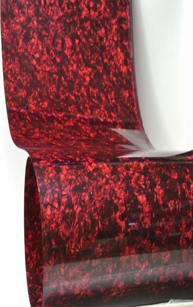 

18x62039039 gauge 046mm pearl red celluloid sheet drum wrap musical instrument deco for bass floor drum2941027