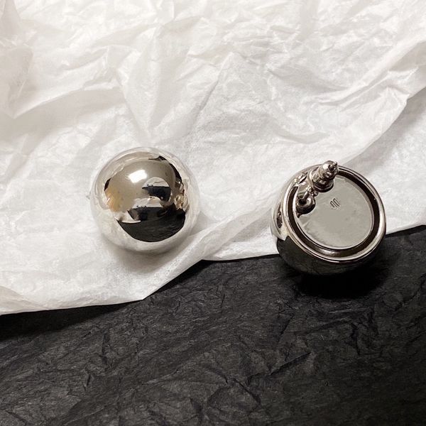 

simple stud earrings designer fashion celinity baroque earrings for woman love silver gold geometric stud snowman luxury jewelry hoop women, Golden;silver