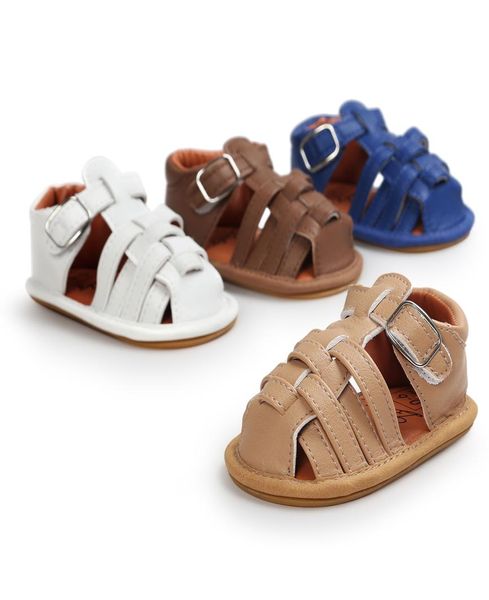 

3 pairscan choose sizes baby boy sandals summer baby boy fist walkers newborn shoes5729188, Black;red
