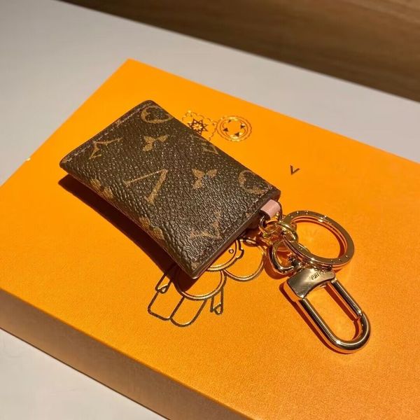 

fashion accessories keychain designer key chain bag charm letter bag womens key ring car chain pendant mens gift exquisite601, Silver