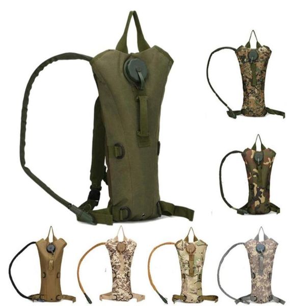 

3l nylon water bag molle tactical hydration backpack outdoor camping water bladder bag for cycling xa116y7590029