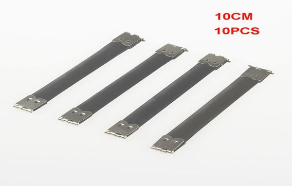 

10pcs diy metal internal frames clasp bag coin purse sewing internal handbag hinges spring clip sewing bags accessories3307479, Black