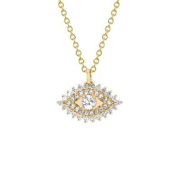 

gemnel turkish evil eyes charm pendant necklace chain 18k gold plated 925 sterling silver eye dainty187i2515378