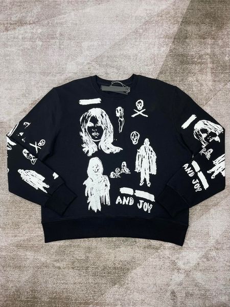 

men's plus size hoodies & sweatshirts letter knitted sweater in autumn / winter 2023acquard knitting machine e custom jnlarged detail c, Black;brown