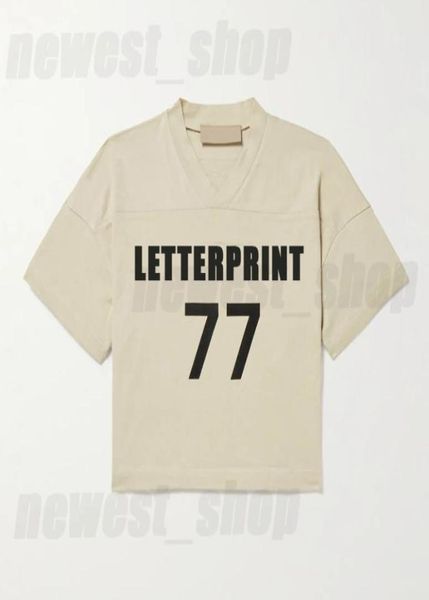 

designer kids boys girls oversize loose usa t shirt tshirt tee classic 77 letter print skateboard streetwear children clothi2266799, Blue