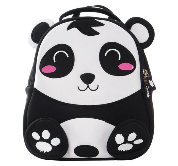 

school bags kids brand 3d cute panda print bag for boys girls cartoon animal backpack mochila infantil fashion anti lost toddler g9910154