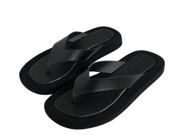 

women summer sandals casual platform sandals women flip flops ladies flat white slippers ladies flat shoes9677100, Black