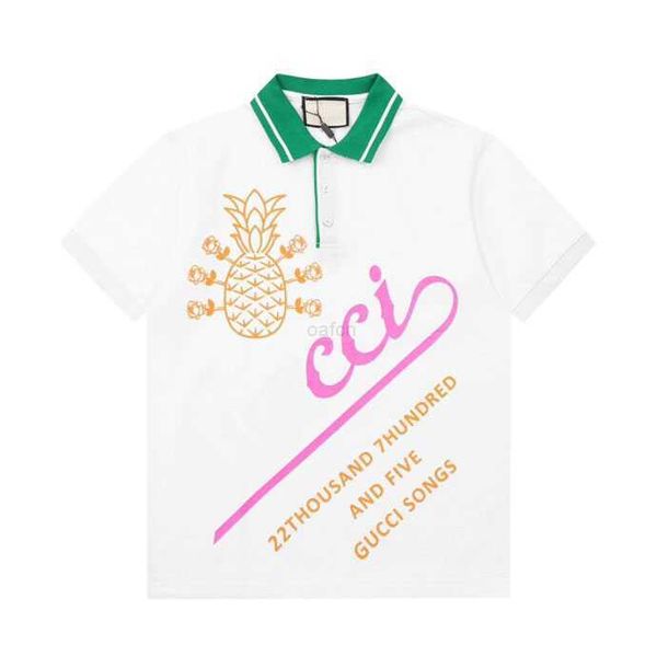 

2023ss spring and summer t shirt pure cotton fabric os version round neck short-sleeved women's men's high-quality men's t sh, Black;brown