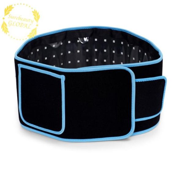 

portable led slimming waist belts pain relief red light infrared physical therapy belt lllt lipolysis body shaping sculpting 660nm2532589, Black;white