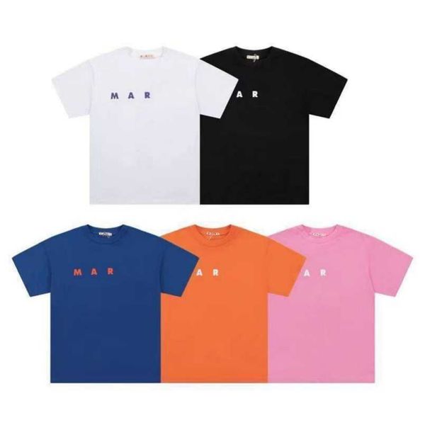 

sunmmer womens mens designers t shirts tshirts fashion marni letter printing short sleeve lady tees luxurys casual clothes t-shirts clothin, White