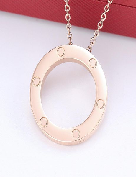 

luxury pendant necklace designer jewelry double ring diamond bracelet original box6286610, Silver