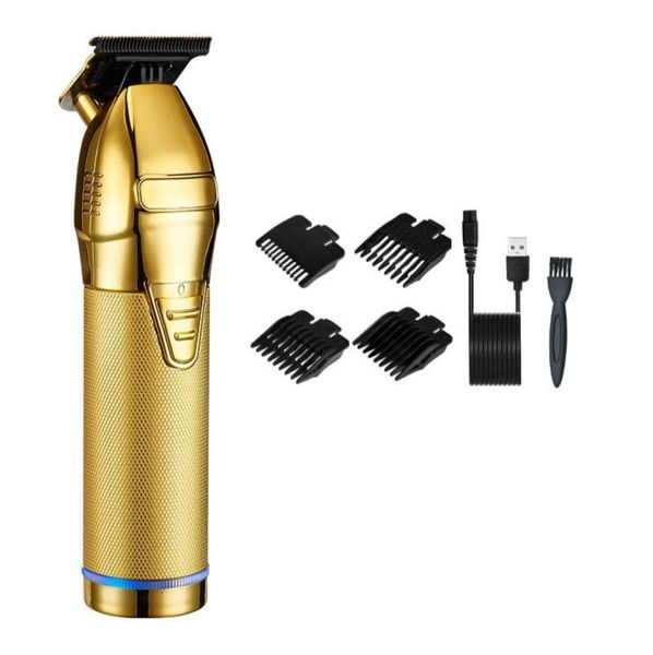 

s9 professional cordless outliner hair trimmer beard hair clipper barber shop rechargeable hair cutting machine can be zero gapped8933076