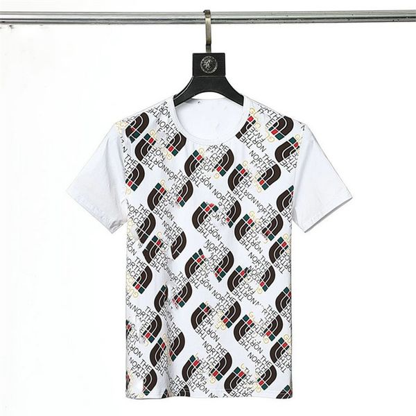 

men's t-shirts designer band t shirts fashion black white short sleeve luxury letter pattern t shirt size m-xxxl b15, White;black