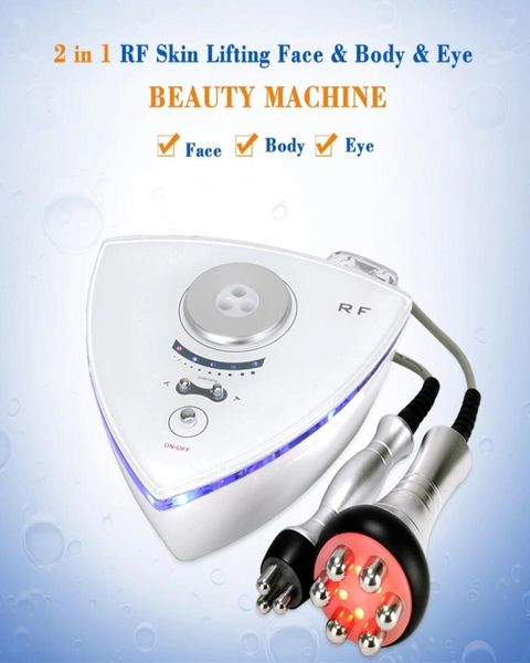 

portable 2 in 1 rf skin lifting face body eye beauty machine bipolar rf machine with 2 tips7381382