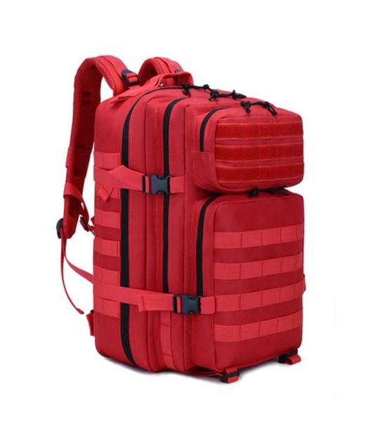 

camouflage tactical bag molle backpack 45l waterproof outdoor rucksack mochila trekking army backpack camping bagpack9397849