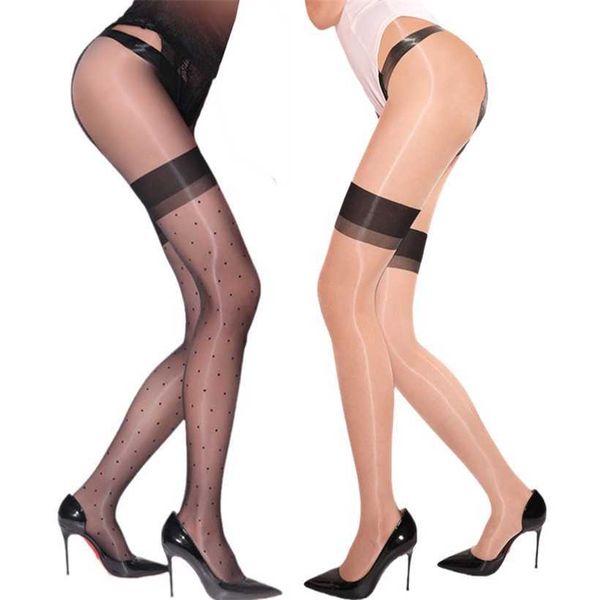 

22% off ribbon factory store women' open their chests fake stockings with thighs are transparent and the fabric is very thin, Red;black