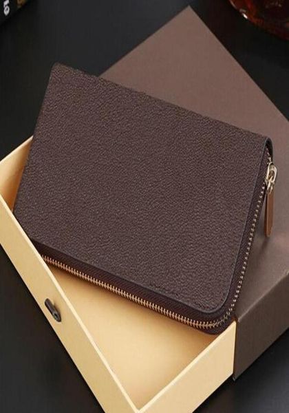 

card holder fashion clutch genuine leather long wallet with dust bag 60015 60017 whole real bags pictures6583790, Red;black