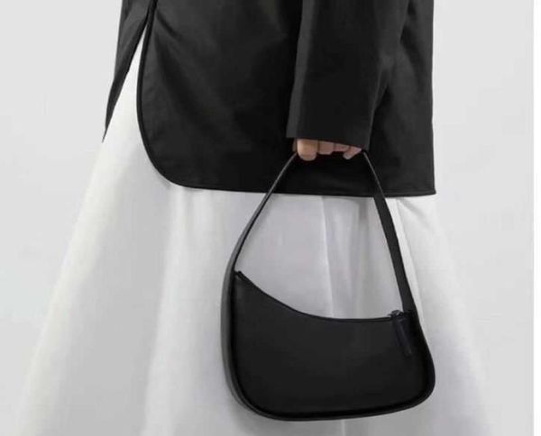

the half moon bag is designed by women in summer it a highquality kendou leather one shoulder armpit with the same style kfim3982159