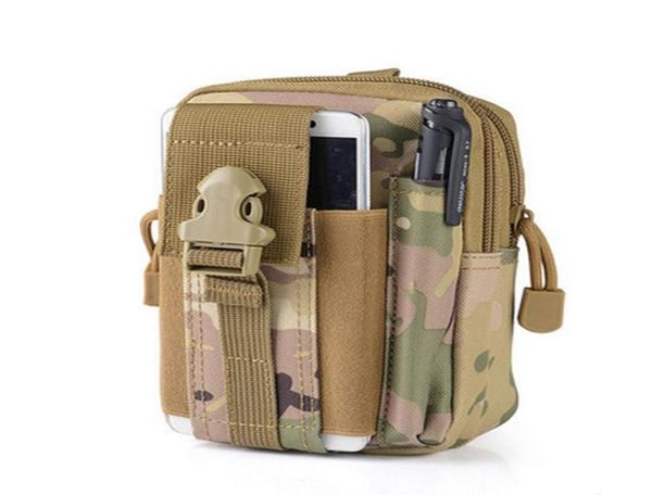 

men tactical molle pouch belt waist pack bag small pocket military waist pack running pouch travel camping bags soft back8442222