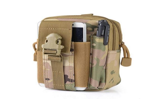 

men tactical molle pouch belt waist pack bag small pocket military waist pack running pouch travel camping bags soft back4275514