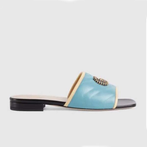 

designer shoe sandal woman slipper platform slide flip flops new electric embroidered flat fabric imported designers slipper flat womans sum, Black