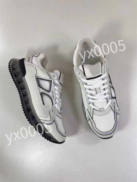 

2023 luxurys mens casual shoe womens sneaker running shoes fashion trainer canvas leather flat sneakers basketball sports shoes, Black