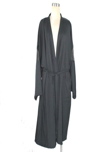 

simple mesh sleeves kimono bath robe fashion salon hairdresser haircut gown hairdressing cape spa sauna el pinafore casual clot3182069