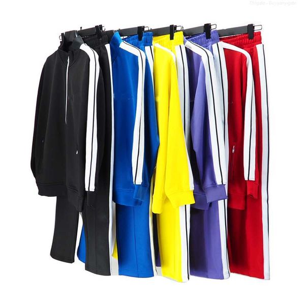 

mens sports tracksuit jacket hoodie designers clothes womens sweatshirts suits men s track sweat suit coats man clothing jackets coat palms, Gray