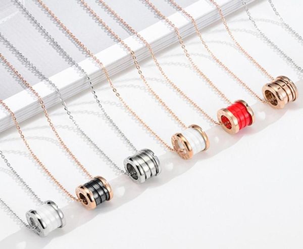 

fashion classic rose gold necklaces pendants stainless steel plated 18k for women men girl roman numeral valentines mothers day en8255525, Silver