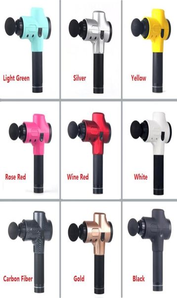 

myofascial physiotherapy instrument mute touch screen fascia gun massage gun electric warp film impact relax gun deep massager5992595