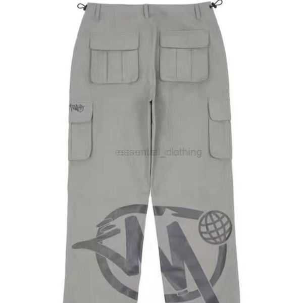 

men's pants minus two cargo harajuku casual loose punk rock minus two trouser streetwear minutwos pant retro street trend overalls minu, Black